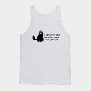 If Cats Could Send Christmas Cards, They Wouldn't Tank Top